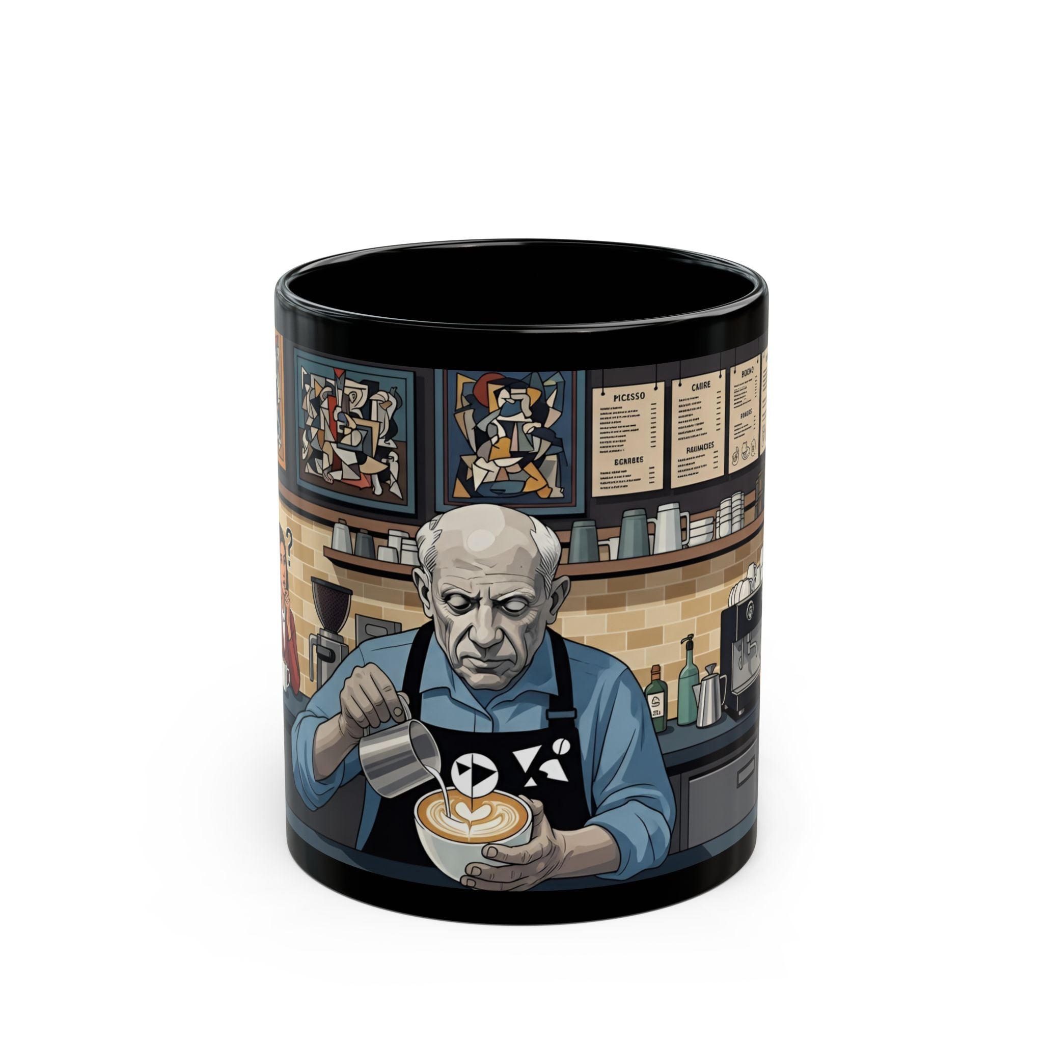 Funny conceptual illustration Coffee Mug
